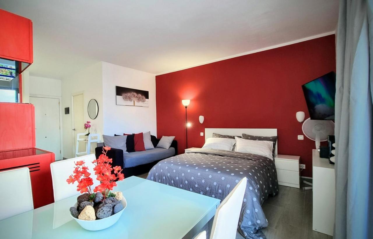 أذيخي Stunning Studio With A Sea View And Pool, Paraiso Del Sur 1309 المظهر الخارجي الصورة